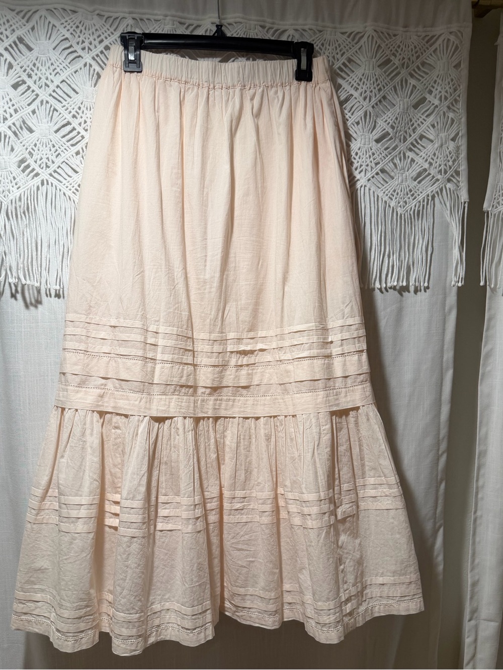 Christy Dawn—The Gabriella Skirt in Pearl (LIKE NEW AND RARE) - Picture 3 of 13